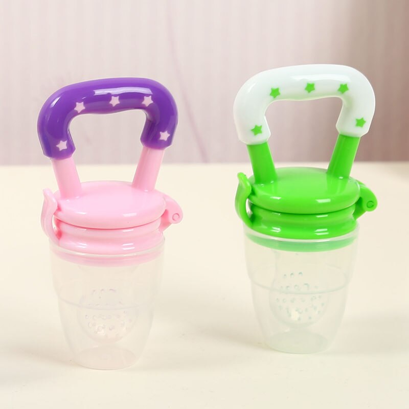 2Pcs Fresh Food Nibbler Baby Pacifiers Feeder Kids