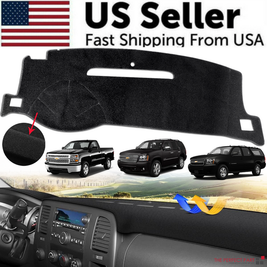 Fit For Chevy Silverado/Tahoe/Suburban 2007-2014 US Dashboard Pad Dash