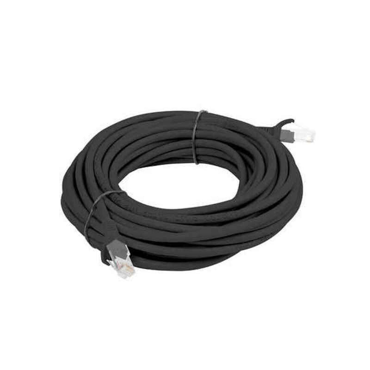 UTP Category 6 Rigid Network Cable Lanberg Black