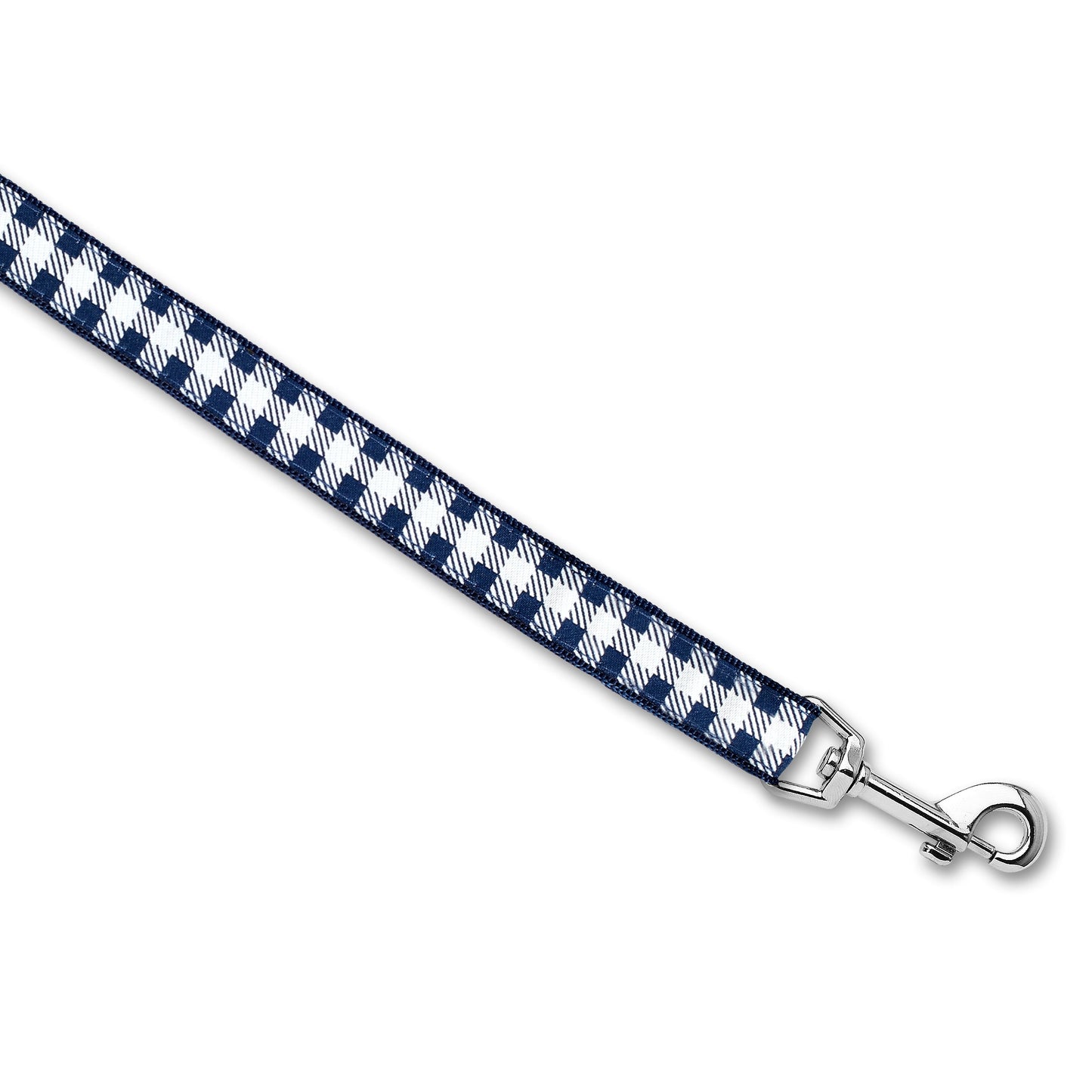 Picnic Plaid (Navy) - Dog Leash