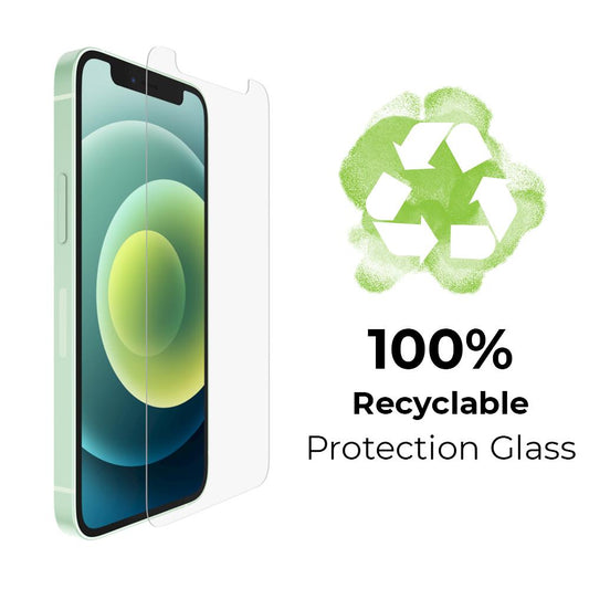 100% RECYCLABLE Tempered glass 2D/3D screen protector