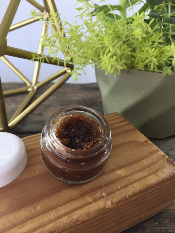 Organic Chocolate Lip Scrub Flaky Chapped Lips